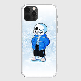 Чехол для iPhone 12 Pro Max с принтом UNDERTALE в Петрозаводске, Силикон |  | sans | undertale | андертале | андертейл | зима | игра | новый год | подземная история | подземная сказка | санс | снег | снежинки | ундертале