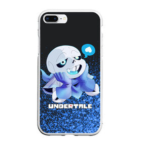 Чехол для iPhone 7Plus/8 Plus матовый с принтом UNDERTALE в Петрозаводске, Силикон | Область печати: задняя сторона чехла, без боковых панелей | Тематика изображения на принте: 