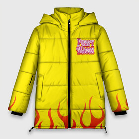 Женская зимняя куртка 3D с принтом Kill Bill - Pussy Wagon в Петрозаводске, верх — 100% полиэстер; подкладка — 100% полиэстер; утеплитель — 100% полиэстер | длина ниже бедра, силуэт Оверсайз. Есть воротник-стойка, отстегивающийся капюшон и ветрозащитная планка. 

Боковые карманы с листочкой на кнопках и внутренний карман на молнии | kill bill | pickup | pussy | pussy wagon | tarantino | wagon | квентин тарантино | пикап | пусси вагон | тарантино