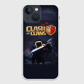 Чехол для iPhone 13 mini с принтом Clash of Clans в Петрозаводске,  |  | clash of clans | clash royale | game | supercell | детская | детям | игра | клаш оф кланс | клаш оф кленс | клеш оф кленс | клэш оф кланс | компьютерная игра | пекка