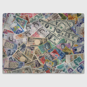 Плед 3D с принтом Деньги в Петрозаводске, 100% полиэстер | закругленные углы, все края обработаны. Ткань не мнется и не растягивается | арт | банкноты | валюта | деньги | доллары | зеленый | иена | красный | серый | синий | фунт стерлингов | юани