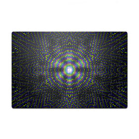 Пазл магнитный 126 элементов с принтом Illusion в Петрозаводске, полимерный материал с магнитным слоем | 126 деталей, размер изделия —  180*270 мм | abstraction | colorful | illusion | pattern | stereo | абстракция | иллюзия | разноцветный | стерео | узор
