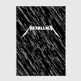 Постер с принтом Metallica. в Петрозаводске, 100% бумага
 | бумага, плотность 150 мг. Матовая, но за счет высокого коэффициента гладкости имеет небольшой блеск и дает на свету блики, но в отличии от глянцевой бумаги не покрыта лаком | metallica | music | rock | американская рок группа | метал группа | металлика | музыка | рок | рок группа | трэш метал | хеви метал