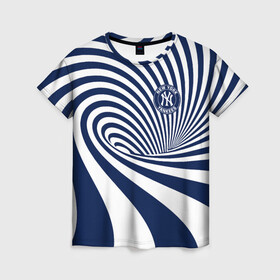 Женская футболка 3D с принтом New York Yankees в Петрозаводске, 100% полиэфир ( синтетическое хлопкоподобное полотно) | прямой крой, круглый вырез горловины, длина до линии бедер | baseball | new york | sport | team | usa | yankees | бейсбол | нью йорк | спорт | сша