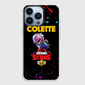 Чехол для iPhone 13 Pro с принтом BRAWL STARS COLETTE. в Петрозаводске,  |  | 8 bit | brawl stars | colette | crow | gale | leon | max | mecha | mecha crow | mr.p | sally leon | shark | tara | virus 8 bit | werewolf leon | акула | берли | бравл старс | ворон | коллет | макс | оборотень