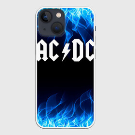 Чехол для iPhone 13 mini с принтом AC DC. в Петрозаводске,  |  | ac dc | music | rock | австралийская рок группа | ас дс | асдс | блюз рок | музыка | переменный ток постоянный ток | рок | рок н ролл | хард рок | эй си ди си
