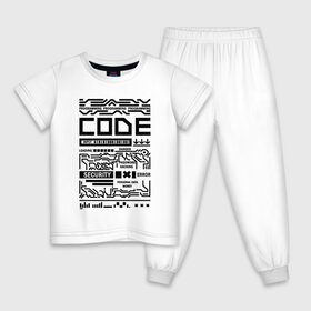 Детская пижама хлопок с принтом программирование,взлом,код, в Петрозаводске, 100% хлопок |  брюки и футболка прямого кроя, без карманов, на брюках мягкая резинка на поясе и по низу штанин
 | 