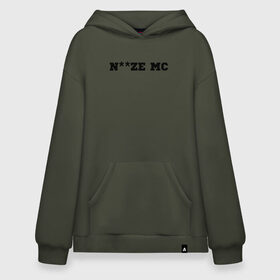 Худи SuperOversize хлопок с принтом Noize MC. в Петрозаводске, 70% хлопок, 30% полиэстер, мягкий начес внутри | карман-кенгуру, эластичная резинка на манжетах и по нижней кромке, двухслойный капюшон
 | hip hop | noize mc | rock | актеры | иван алексеев | известные личности | ноиз мс | нойз мс | нойзе мс | певцы | рок | российские музыканты | хип хоп