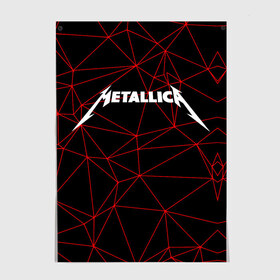 Постер с принтом Metallica. в Петрозаводске, 100% бумага
 | бумага, плотность 150 мг. Матовая, но за счет высокого коэффициента гладкости имеет небольшой блеск и дает на свету блики, но в отличии от глянцевой бумаги не покрыта лаком | metallica | music | rock | американская рок группа | метал группа | металлика | музыка | рок | рок группа | трэш метал | хеви метал