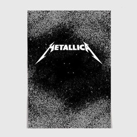 Постер с принтом Metallica. в Петрозаводске, 100% бумага
 | бумага, плотность 150 мг. Матовая, но за счет высокого коэффициента гладкости имеет небольшой блеск и дает на свету блики, но в отличии от глянцевой бумаги не покрыта лаком | metallica | music | rock | американская рок группа | метал группа | металлика | музыка | рок | рок группа | трэш метал | хеви метал