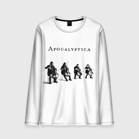 Мужской лонгслив 3D с принтом Apocalyptica в Петрозаводске, 100% полиэстер | длинные рукава, круглый вырез горловины, полуприлегающий силуэт | apocalyptica | eicca toppinen | finland | heavy | helsenki | metall | metallica | mikko sirn | paavo ltjnen | perttu kivilaakso | rock | апоклиптика | виолончель | рок | симфонический рок | финляндия | эйкка топпинен