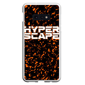 Чехол для Samsung S10E с принтом Hyper Scape в Петрозаводске, Силикон | Область печати: задняя сторона чехла, без боковых панелей | esport | games | hyper scape | twitch | игроки | игролюбители | игроманы | игры | киберспорт | королевская битва | корона | твич | хупер скайп | хупер скайпе