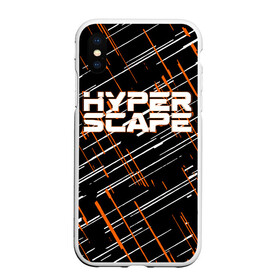 Чехол для iPhone XS Max матовый с принтом Hyper Scape в Петрозаводске, Силикон | Область печати: задняя сторона чехла, без боковых панелей | esport | games | hyper scape | twitch | игроки | игролюбители | игроманы | игры | киберспорт | королевская битва | корона | твич | хупер скайп | хупер скайпе