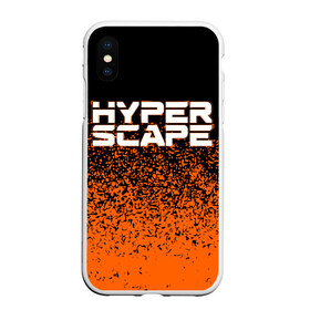 Чехол для iPhone XS Max матовый с принтом Hyper Scape в Петрозаводске, Силикон | Область печати: задняя сторона чехла, без боковых панелей | esport | games | hyper scape | twitch | игроки | игролюбители | игроманы | игры | киберспорт | королевская битва | корона | твич | хупер скайп | хупер скайпе