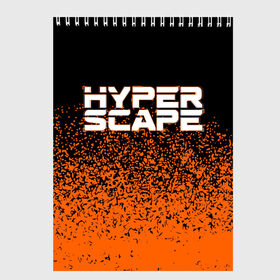 Скетчбук с принтом Hyper Scape в Петрозаводске, 100% бумага
 | 48 листов, плотность листов — 100 г/м2, плотность картонной обложки — 250 г/м2. Листы скреплены сверху удобной пружинной спиралью | esport | games | hyper scape | twitch | игроки | игролюбители | игроманы | игры | киберспорт | королевская битва | корона | твич | хупер скайп | хупер скайпе