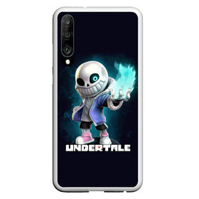 Чехол для Honor P30 с принтом UNDERTALE в Петрозаводске, Силикон | Область печати: задняя сторона чехла, без боковых панелей | sans | undertale | андертале | андертейл | игра | подземная история | подземная сказка | санс | ундертале