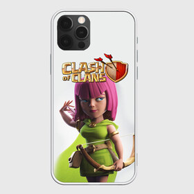 Чехол для iPhone 12 Pro Max с принтом Clash of Clans в Петрозаводске, Силикон |  | 