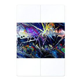Магнитный плакат 2Х3 с принтом Gasoline stains abstraction в Петрозаводске, Полимерный материал с магнитным слоем | 6 деталей размером 9*9 см | abstract | art | color | digital | gasoline | gradient | stains | texture | абстракция | арт | бензин | градиент | разводы | текстуры | цветной | цифровой