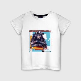 Детская футболка хлопок с принтом Pop art 21-12-1 в Петрозаводске, 100% хлопок | круглый вырез горловины, полуприлегающий силуэт, длина до линии бедер | pin up | искусство | поп культура | популярное | ретро