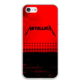 Чехол для iPhone 5/5S матовый с принтом METALLICA МЕТАЛЛИКА в Петрозаводске, Силикон | Область печати: задняя сторона чехла, без боковых панелей | hetfield | james | logo | metal | metalica | metallica | music | rock | star | джеймс | звезда | знак | ларс | лого | логотип | логотипы | метал | металика | металлика | музыка | рок | символ | символы | ульрих | хэтфилд