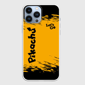 Чехол для iPhone 13 Pro Max с принтом Pikachu blackyellow в Петрозаводске,  |  | battle | drawing | entei | lugia | metagross | pikachu | pokemon | zapdos | брок | бульбазавр | детектив | монстр | пикачу | покемон | эш