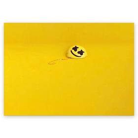 Поздравительная открытка с принтом MARSHMELLO в Петрозаводске, 100% бумага | плотность бумаги 280 г/м2, матовая, на обратной стороне линовка и место для марки
 | fortnite | marshmallo | marshmallow | marshmello | marshmellow | маршмелло | маршмеллоу | розы | фортнайт