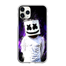 Чехол для iPhone 11 Pro матовый с принтом MARSHMELLO в Петрозаводске, Силикон |  | fortnite | marshmallo | marshmallow | marshmello | marshmellow | маршмелло | маршмеллоу | розы | фортнайт