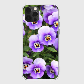 Чехол для iPhone 12 Pro Max с принтом Анютины глазки в Петрозаводске, Силикон |  | flowers | анютины глазки | природа | природный | растение | растения | цветок | цветочек | цветочки | цветы