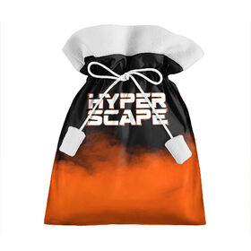 Подарочный 3D мешок с принтом Hyper Scape. в Петрозаводске, 100% полиэстер | Размер: 29*39 см | esport | games | hyper scape | twitch | игроки | игролюбители | игроманы | игры | киберспорт | королевская битва | корона | твич | хупер скайп | хупер скайпе