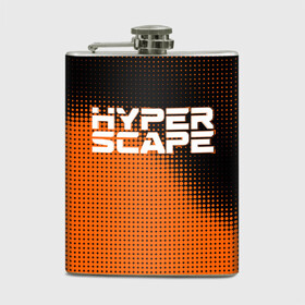 Фляга с принтом Hyper Scape. в Петрозаводске, металлический корпус | емкость 0,22 л, размер 125 х 94 мм. Виниловая наклейка запечатывается полностью | esport | games | hyper scape | twitch | игроки | игролюбители | игроманы | игры | киберспорт | королевская битва | корона | твич | хупер скайп | хупер скайпе