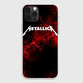 Чехол для iPhone 12 Pro Max с принтом Metallica в Петрозаводске, Силикон |  | metallica | music | rock | американская рок группа | метал группа | металлика | музыка | рок | рок группа | трэш метал | хеви метал