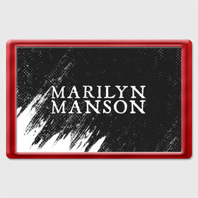 Магнит 45*70 с принтом MARILYN MANSON / М. МЭНСОН в Петрозаводске, Пластик | Размер: 78*52 мм; Размер печати: 70*45 | logo | manson | marilyn | music | rock | группа | лого | логотип | логотипы | менсон | мерилин | мерлин | музыка | мэнсон | мэрилин | рок | символ