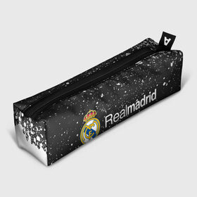 Пенал 3D с принтом REAL MADRID / РЕАЛ МАДРИД в Петрозаводске, 100% полиэстер | плотная ткань, застежка на молнии | football | logo | madrid | real | realmadrid | sport | клуб | лого | логотип | логотипы | мадрид | реал | реалмадрид | символ | символы | спорт | форма | футбол | футбольная