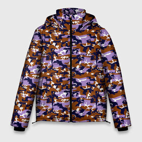 Мужская зимняя куртка 3D с принтом Camouflage for men в Петрозаводске, верх — 100% полиэстер; подкладка — 100% полиэстер; утеплитель — 100% полиэстер | длина ниже бедра, свободный силуэт Оверсайз. Есть воротник-стойка, отстегивающийся капюшон и ветрозащитная планка. 

Боковые карманы с листочкой на кнопках и внутренний карман на молнии. | boys | military | pattern | абстракция | армия | брызги | военный | войска | волны | краски | маскировка | милитари | мужчинам | небесный | орнамент | паттерн | пацанские | пятна | пятнистый | разноцветные