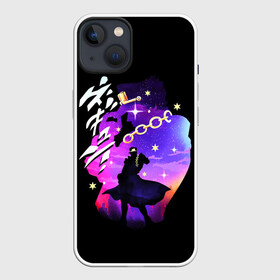 Чехол для iPhone 13 с принтом Дзётаро в темноте в Петрозаводске,  |  | anime | jojo | jojo bizarre adventure | jojo’s bizarre adventure | аниме | джоджо | манга | невероятные приключения джоджо