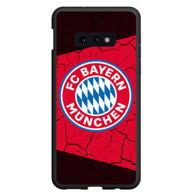 Чехол для Samsung S10E с принтом FC BAYERN / БАВАРИЯ в Петрозаводске, Силикон | Область печати: задняя сторона чехла, без боковых панелей | bayern | club | fc | footbal | logo | бавария | знак | клуб | лого | логотип | логотипы | символ | символы | форма | футбол | футбольная | футбольный