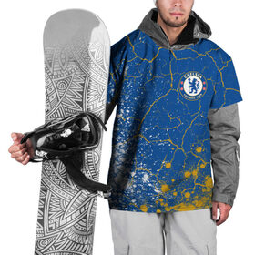 Накидка на куртку 3D с принтом CHELSEA F.C. / ЧЕЛСИ в Петрозаводске, 100% полиэстер |  | Тематика изображения на принте: 