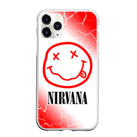 Чехол для iPhone 11 Pro Max матовый с принтом NIRVANA НИРВАНА в Петрозаводске, Силикон |  | band | cobain | face | kurt | logo | music | nirvana | rock | rocknroll | группа | кобейн | курт | лого | логотип | музыка | музыкальная | нирвана | рожица | рок | рокнролл | символ