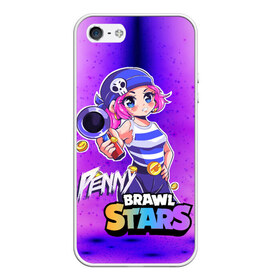 Чехол для iPhone 5/5S матовый с принтом Penny Brawl Stars в Петрозаводске, Силикон | Область печати: задняя сторона чехла, без боковых панелей | anime | brawl | brawl stars | brawlstars | brawl_stars | panny | peny | аниме | бравл | бравлстарс | девочка | девочка в шкуре медведя | девушка | манга | пени | пини