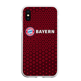 Чехол для iPhone XS Max матовый с принтом FC BAYERN / БАВАРИЯ в Петрозаводске, Силикон | Область печати: задняя сторона чехла, без боковых панелей | Тематика изображения на принте: bayern | club | fc | footbal | logo | бавария | знак | клуб | лого | логотип | логотипы | символ | символы | форма | футбол | футбольная | футбольный