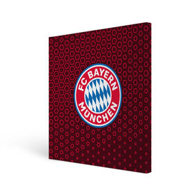 Холст квадратный с принтом FC BAYERN / БАВАРИЯ в Петрозаводске, 100% ПВХ |  | bayern | club | fc | footbal | logo | бавария | знак | клуб | лого | логотип | логотипы | символ | символы | форма | футбол | футбольная | футбольный