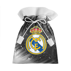 Подарочный 3D мешок с принтом REAL MADRID / РЕАЛ МАДРИД в Петрозаводске, 100% полиэстер | Размер: 29*39 см | football | logo | madrid | real | realmadrid | sport | клуб | лого | логотип | логотипы | мадрид | реал | реалмадрид | символ | символы | спорт | форма | футбол | футбольная