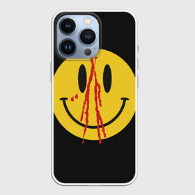 Чехол для iPhone 13 Pro с принтом Pop Up Smiley в Петрозаводске,  |  | Тематика изображения на принте: plohoyparen | smile | v.vlone | vlone pop up smiley | влоне | смайл | смайлик | эмоджи