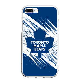Чехол для iPhone 7Plus/8 Plus матовый с принтом Toronto Maple Leafs, в Петрозаводске, Силикон | Область печати: задняя сторона чехла, без боковых панелей | Тематика изображения на принте: hockey | maple leafs | nhl | toronto | toronto maple leafs | usa | мейпл лифс | нхл | спорт | сша | торонто | торонто мейпл лифс | хоккей | шайба