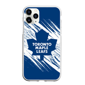 Чехол для iPhone 11 Pro матовый с принтом Toronto Maple Leafs в Петрозаводске, Силикон |  | hockey | maple leafs | nhl | toronto | toronto maple leafs | usa | мейпл лифс | нхл | спорт | сша | торонто | торонто мейпл лифс | хоккей | шайба