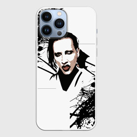 Чехол для iPhone 13 Pro Max с принтом Marilyn Manson в Петрозаводске,  |  | marilyn manson | nothing records | известность | музыка | рок группа