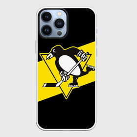 Чехол для iPhone 13 Pro Max с принтом Питтсбург Пингвинз в Петрозаводске,  |  | hockey | nhl | penguins | pittsburg | pittsburgh | pittsburgh penguins | usa | нхл | пингвинз | питтсбург | питтсбург пингвинз | спорт | сша | хоккей | шайба