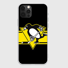 Чехол для iPhone 12 Pro Max с принтом Pittsburgh Penguins Cl в Петрозаводске, Силикон |  | hockey | nhl | penguins | pittsburg | pittsburgh | pittsburgh penguins | usa | нхл | пингвинз | питтсбург | питтсбург пингвинз | спорт | сша | хоккей | шайба