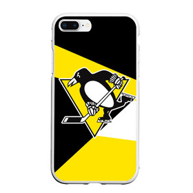 Чехол для iPhone 7Plus/8 Plus матовый с принтом Pittsburgh Penguins Exclusive в Петрозаводске, Силикон | Область печати: задняя сторона чехла, без боковых панелей | hockey | nhl | penguins | pittsburg | pittsburgh | pittsburgh penguins | usa | нхл | пингвинз | питтсбург | питтсбург пингвинз | спорт | сша | хоккей | шайба