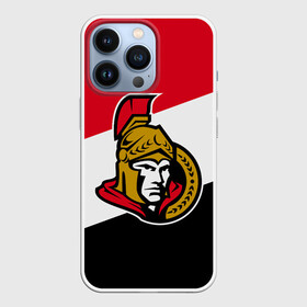 Чехол для iPhone 13 Pro с принтом Оттава Сенаторз в Петрозаводске,  |  | hockey | nhl | ottawa | ottawa senators | senators | usa | нхл | оттава | оттава сенаторз | сенаторз | спорт | сша | хоккей | шайба